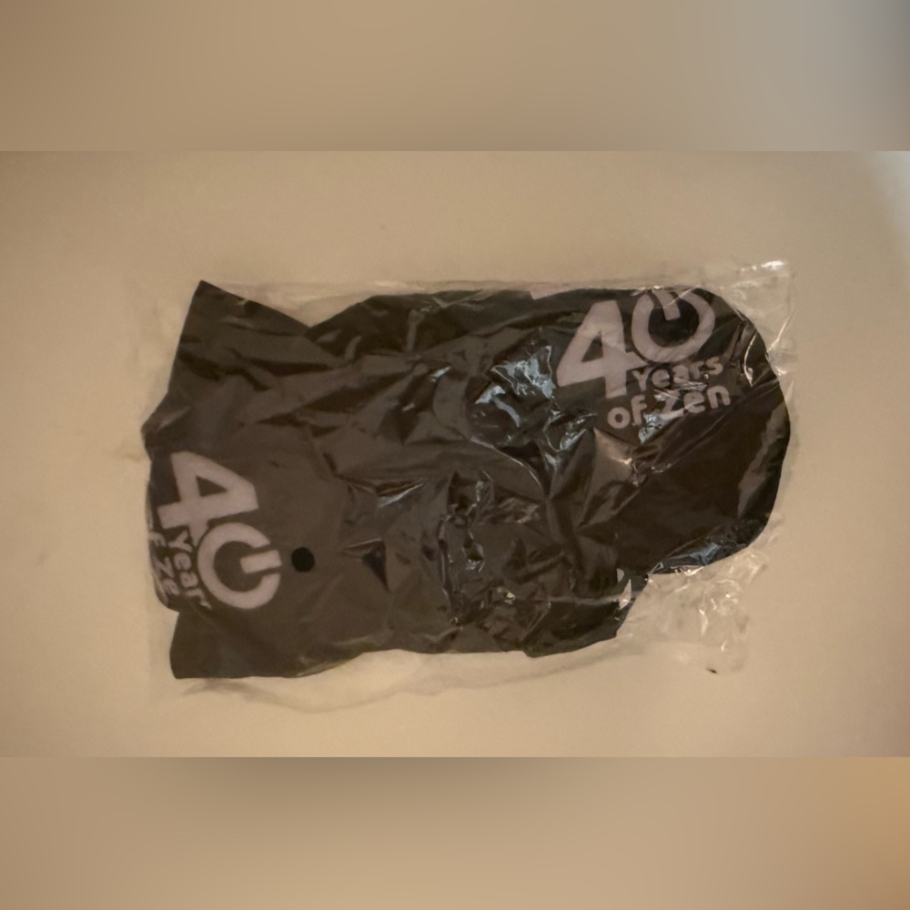 Black Sleep Mask - Dave Apsrey 40 years of zen mask NWT